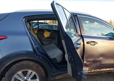 2017 Kia Sportage Lx from USA, damaged, VIN KNDPMCACXH7100087